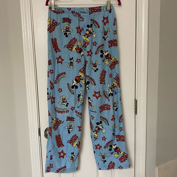 DISNEY • Mickey Mouse Light Blue Pajama Pants - Picture 2 of 7